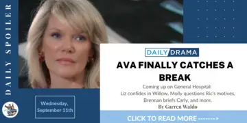 General hospital spoilers: ava finally catches a break