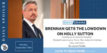 General hospital spoilers: brennan gets the lowdown on holly sutton