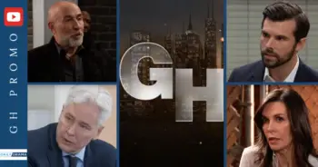 Coming up on general hospital: three, two, one... Action!