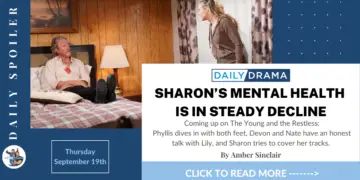 The young and the restless spoilers: sharon’s mental health is in steady decline