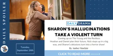 The young and the restless spoilers: sharon’s hallucinations take a violent turn