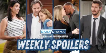 Weekly the bold and the beautiful spoilers for october 14-18: new romance and old obsession