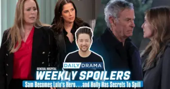 Bradford anderson's exclusive weekly general hospital spoilers video for october 18 - 22: sam becomes lulu’s hero…and holly has secret