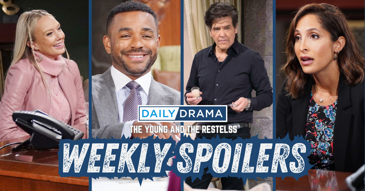 Weekly the young and the restless spoilers for october 21 – 25: returns, recruitment, and recrimination