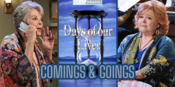 Days of our lives comings and goings: week of october 14th