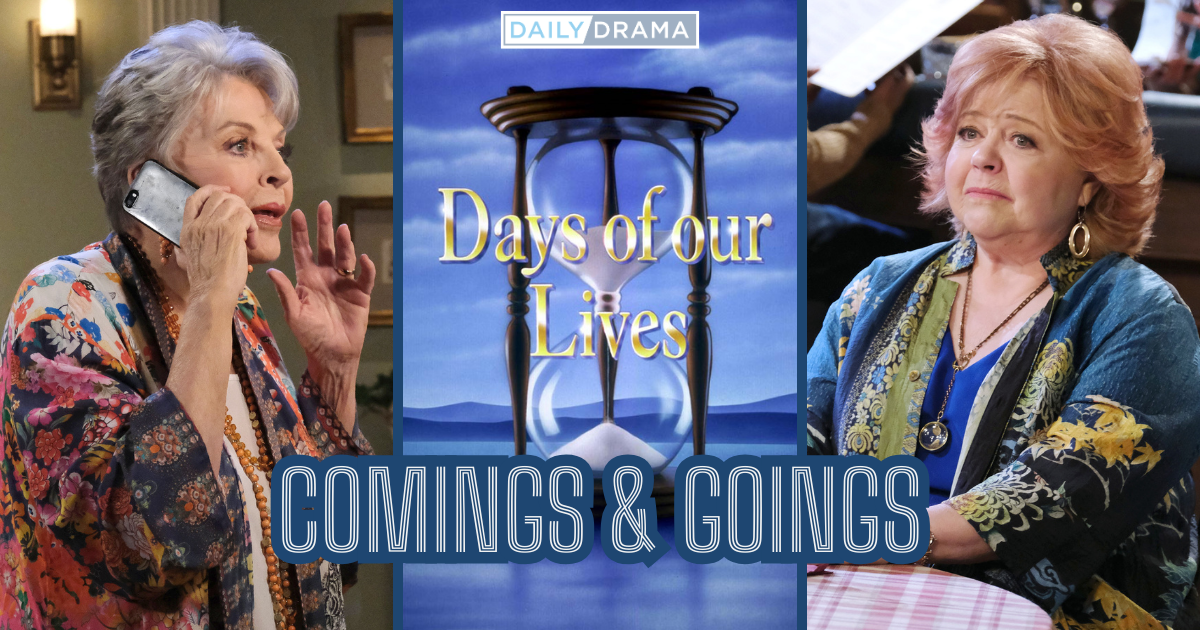 Days of our lives comings and goings: week of october 14th