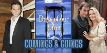 Days of our lives comings and goings: week of october 7th