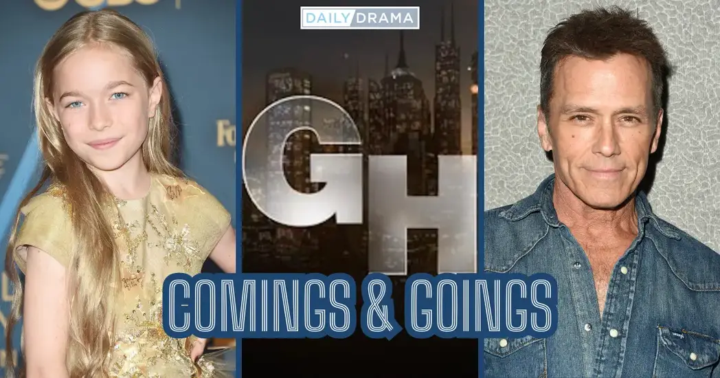 General hospital comings and goings: week of october 21st