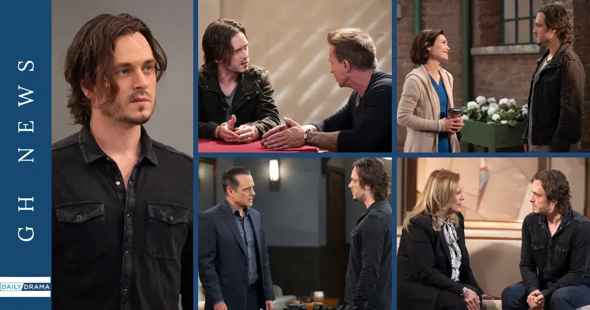 Jonathan jackson talks reuniting with his beloved general hospital family