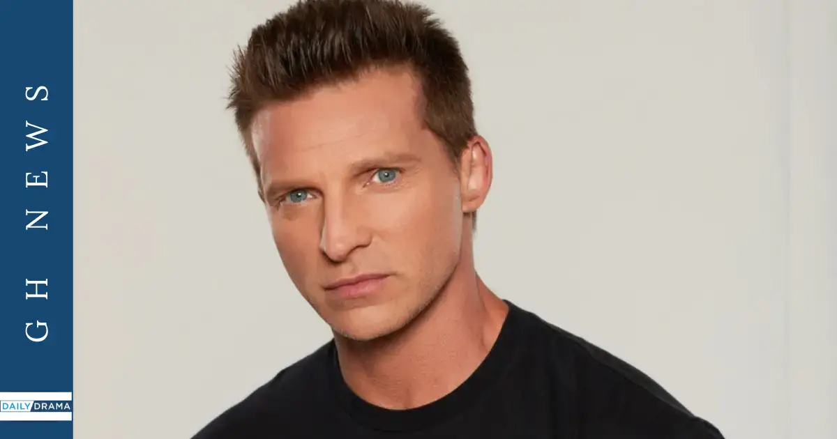 You'll never guess who steve burton ran into right outside the studio