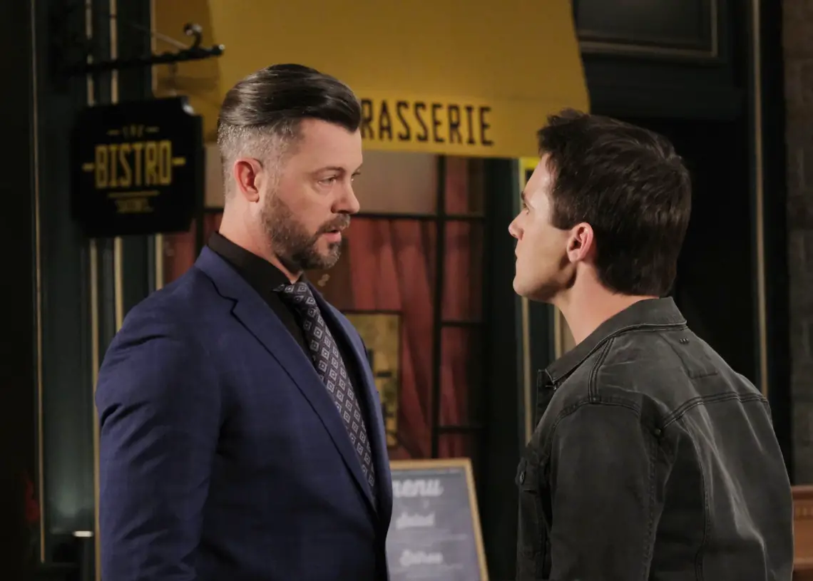 Dan Feuerriegel, Casey Mossz
"Days of our Lives" Set
NBC Studios
Burbank
04/02/24
© XJJohnson/jpistudios.com
310-657-9661
Episode # 14987
U.S.Airdate 11/13/24