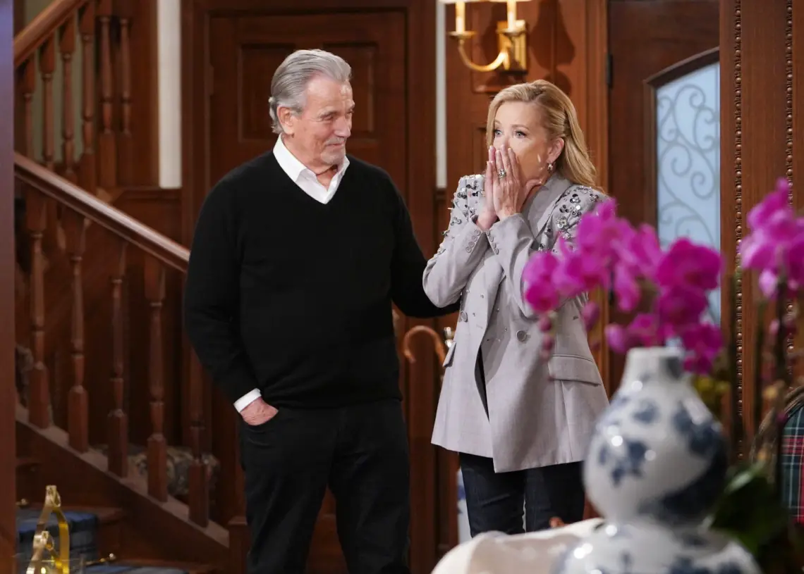 Melody Thomas Scott (Nikki Newman), Eric Braeden (Victor Newman)

Photo Credit: © Howard Wise/jpistudios.com