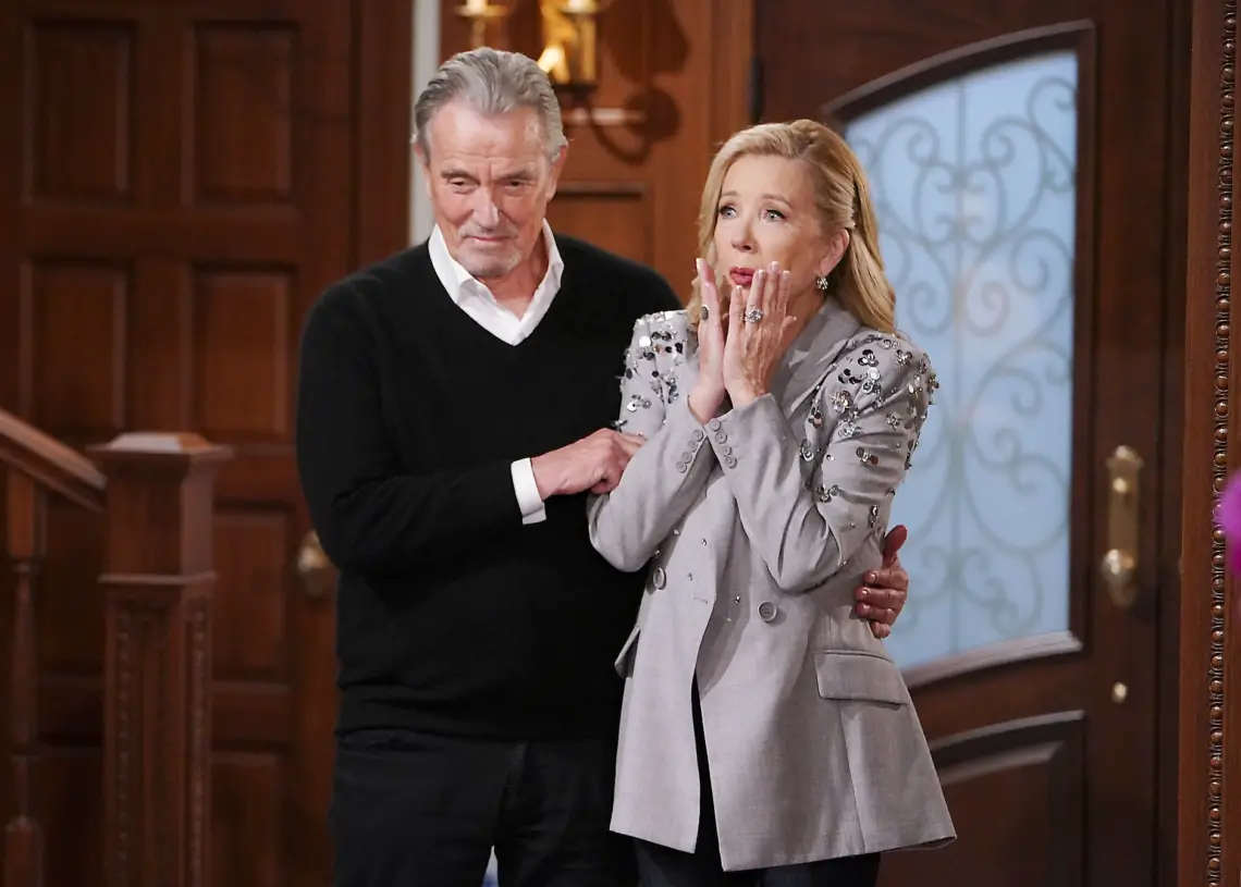 Melody Thomas Scott (Nikki Newman), Eric Braeden (Victor Newman)

Photo Credit: © Howard Wise/jpistudios.com
