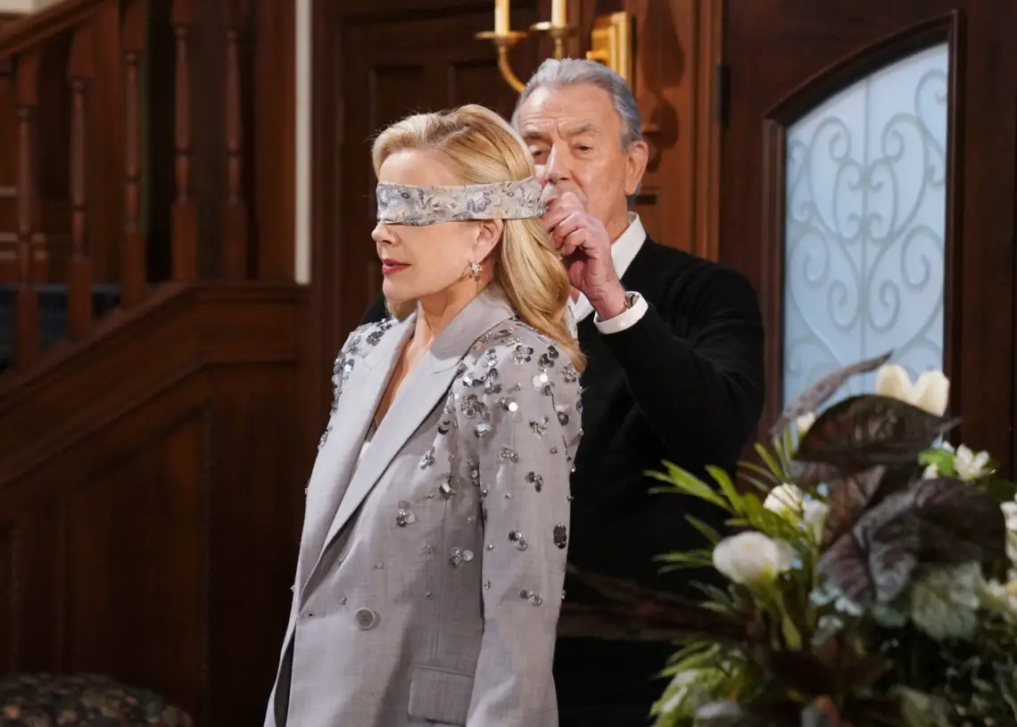 Melody Thomas Scott (Nikki Newman), Eric Braeden (Victor Newman)

Photo Credit: © Howard Wise/jpistudios.com