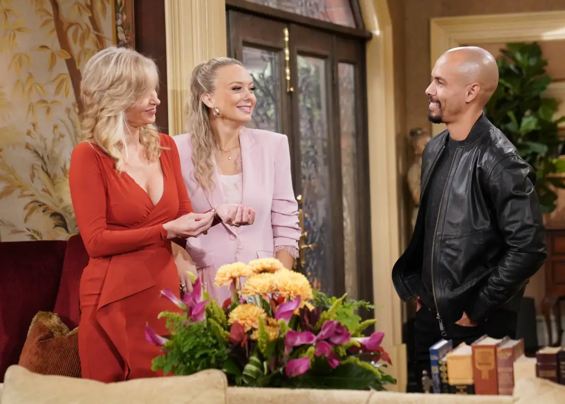 Eileen Davidson (Ashley Abbott), Melissa Ordway (Abby Newman), Bryton James (Devon Winters)

Photo Credit: 
© Howard Wise/jpistudios.com