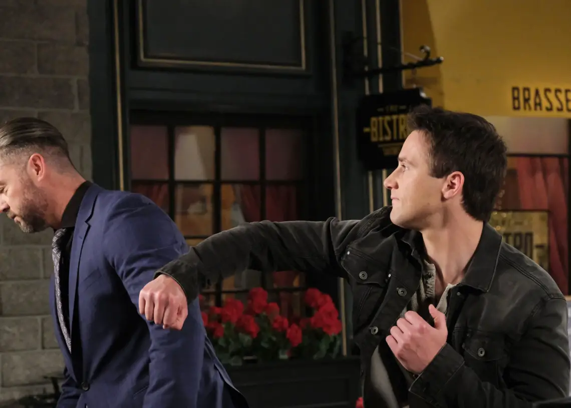 Dan Feuerriegel, Casey Mossz
"Days of our Lives" Set
NBC Studios
Burbank
04/02/24
© XJJohnson/jpistudios.com
310-657-9661
Episode # 14987
U.S.Airdate 11/13/24