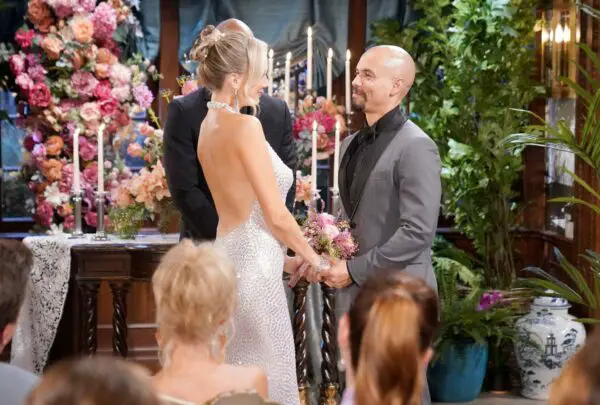 The young and the restless wedding special: abby & devon take their vows