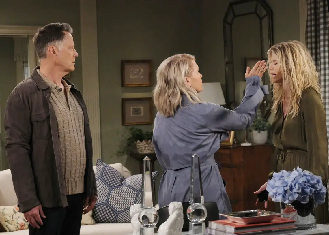 Annalynne McCord, Melissa Reeves, Mathew Ashford
"Days of our Lives" Set
NBC Studios
Burbank
04/12/24
© XJJohnson/jpistudios.com
310-657-9661
Episode # 14998
U.S.Airdate 11/28/24