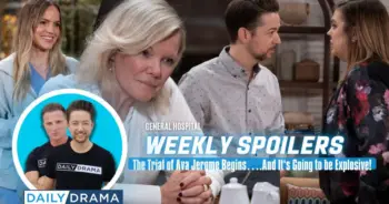 Weekly general hospital spoilers for november 25 - 29th: the trial of ava jerome begins…. And it’s going to be explosive!