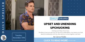 Days of our lives spoilers for november 19th: upset and unending upchucking