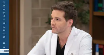 Wait a minute…is lucas jones sick? Is general hospital setting the stage for a health scare?