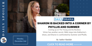 The young and the restless spoilers for november 2nd: sharon is backed into a corner by phyllis and summer