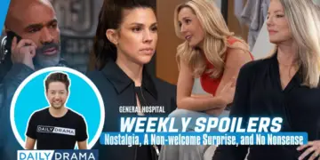 Weekly general hospital spoilers for december 9 - 13: nostalgia, a non-welcome surprise, and no nonsense