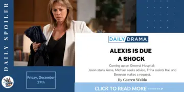 General hospital spoilers for december 27th: alexis is due a shock