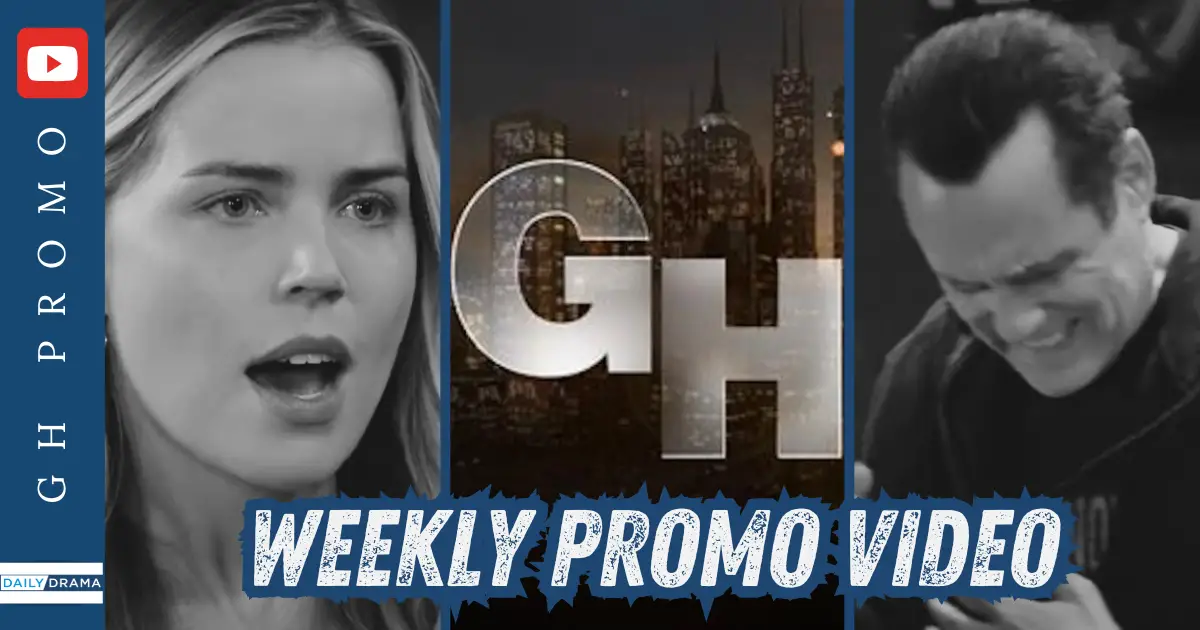 Big General Hospital Spoilers Promo Video for December 30, 2024