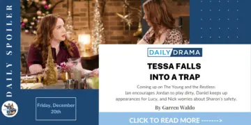 The young and the restless spoilers for december 20th: tessa falls into a trap