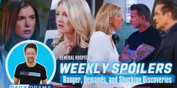 Weekly general hospital spoilers for january 6 – january 10, 2025: danger, demands, and shocking discoveries