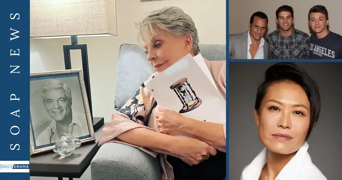 Daily drama news nuggets: susan seaforth hayes pays tribute to bill, lydia look back to gh, maurice benard's hilarious throwback, and more