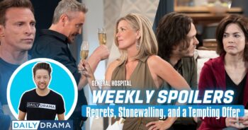 Weekly general hospital spoilers for january 20 - january 24, 2025: regrets, stonewalling, and a tempting offer