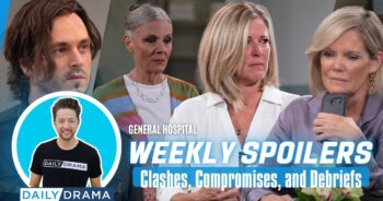 Weekly general hospital spoilers for january 13 – january 17, 2025: clashes, compromises, and debriefs