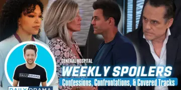 Weekly general hospital spoilers for march 10 - march 14, 2025: confessions, confrontations, and covered tracks