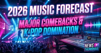 2026 music forecast: major comebacks & k-pop dominance set to reign