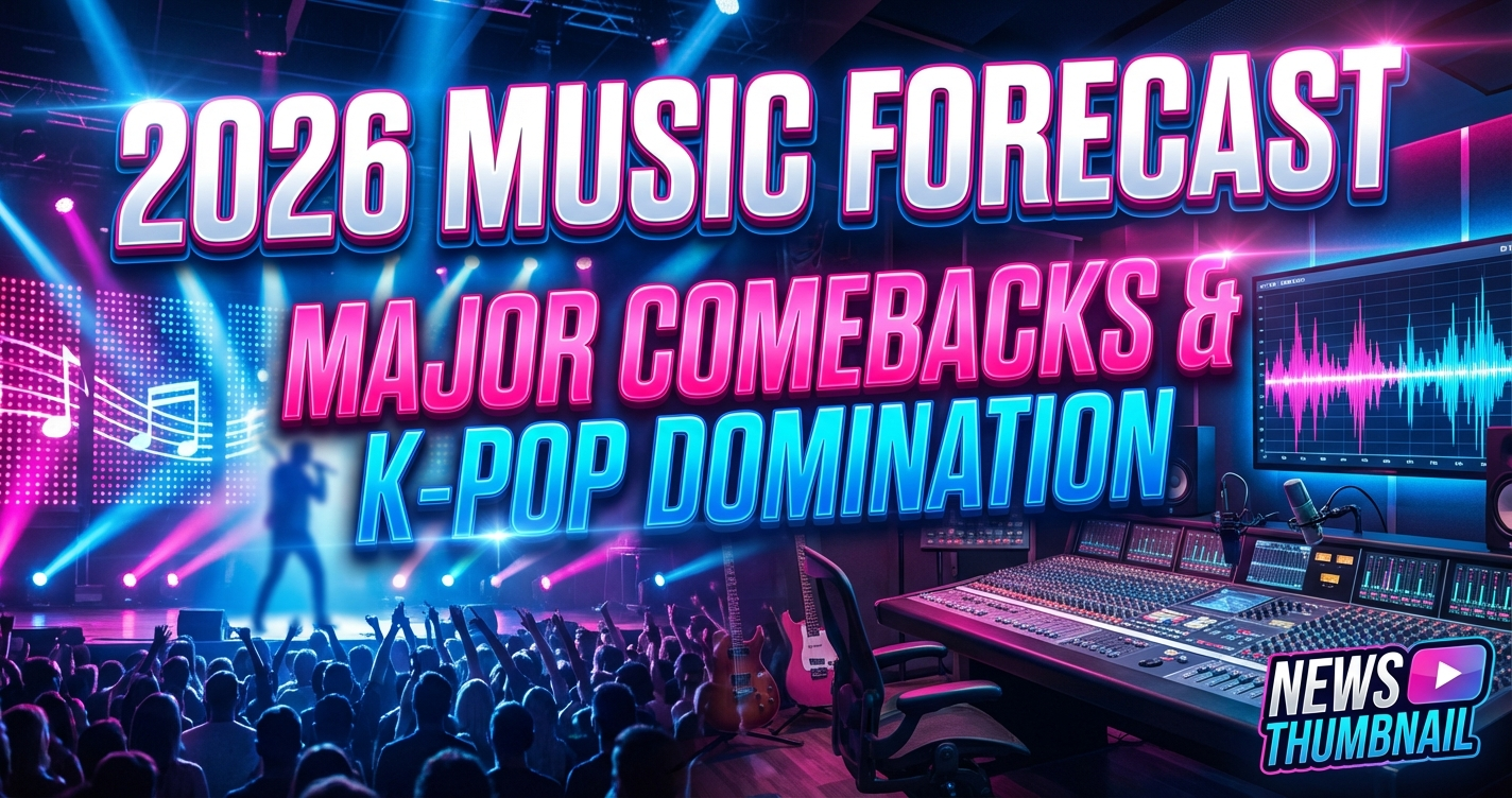 2026 music forecast: major comebacks & k-pop dominance set to reign 1 2026 music forecast: major comebacks & k-pop dominance set to reign