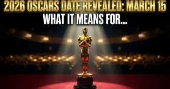 2026 oscars date revealed: what march 15 means for awards season