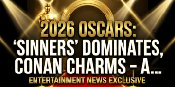 2026 oscars: 'sinners' dominates, conan charms – a night for the history books