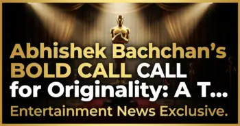 Abhishek bachchan's bold call for originality: a timely wake-up for bollywood