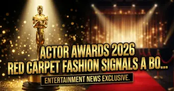 Actor awards 2026: red carpet fashion signals a bold new era