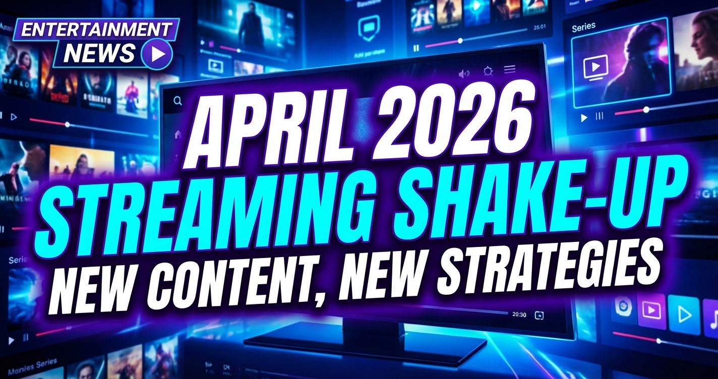 April 2026 streaming shake-up: new content, new strategies, higher stakes 1 April 2026 streaming shake-up: new content, new strategies, higher stakes