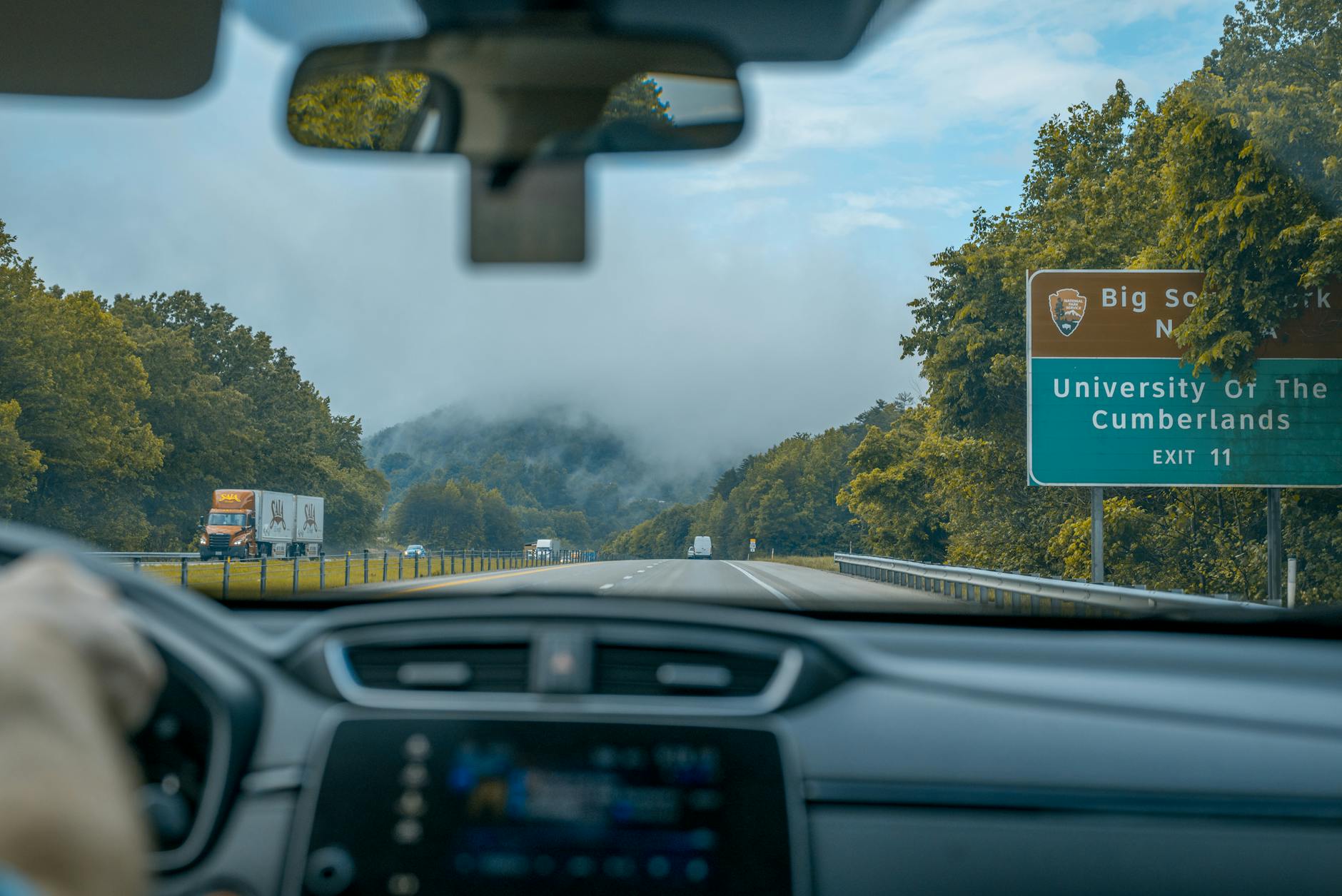 B&b shocker! Major returns, heartbreaking exit & a big recast! 1 Driving through misty mountains on a highway near university of the cumberlands.