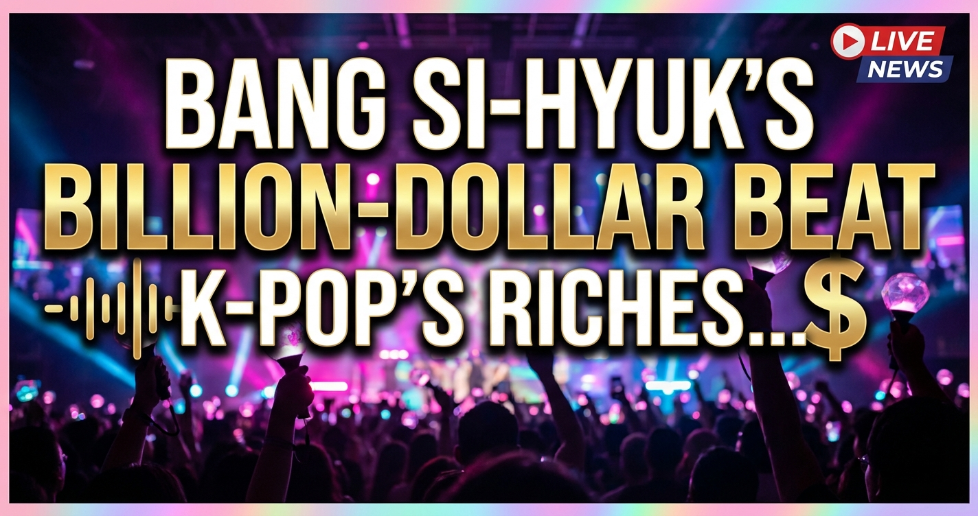 Bang si-hyuk's billion-dollar beat: k-pop's richest visionary 1 Bang si-hyuk's billion-dollar beat: k-pop's richest visionary