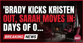 Brady kicks kristen out, sarah moves in: days of our lives kiriakis chaos!