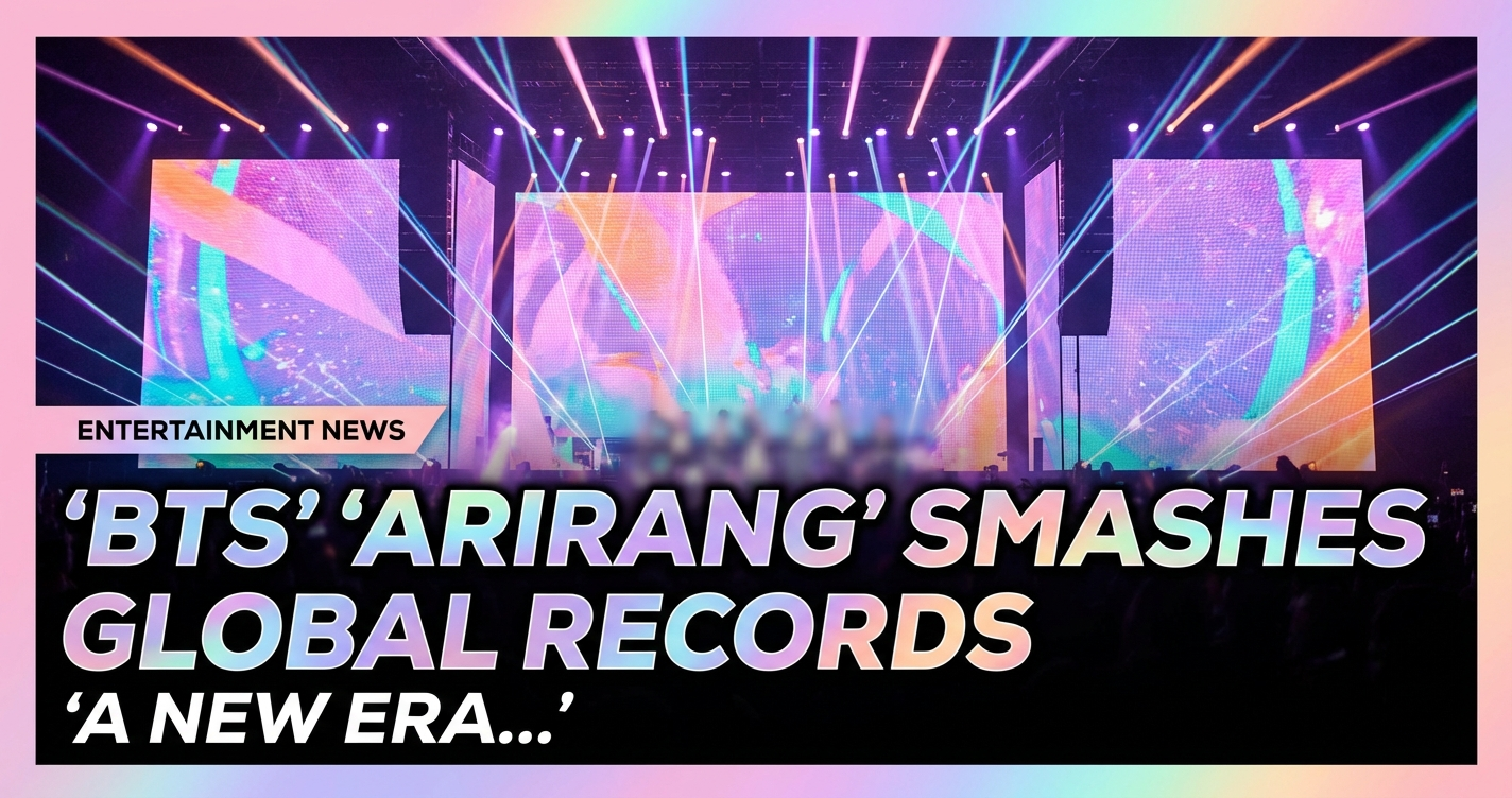 Bts's 'arirang' smashes global records: a new era of music dominance 1 Bts's 'arirang' smashes global records: a new era of music dominance