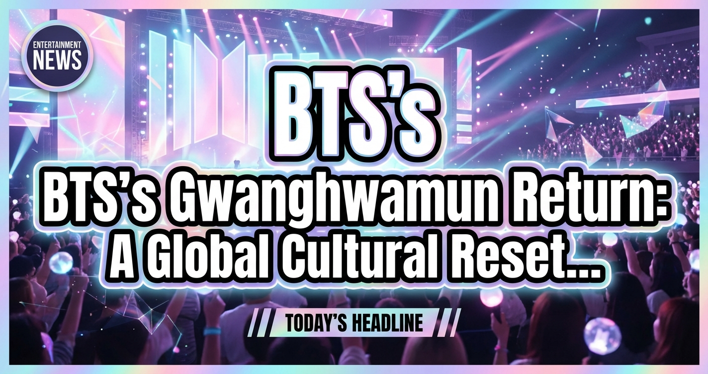 Bts's gwanghwamun return: a global cultural reset for k-pop 1 Bts's gwanghwamun return: a global cultural reset for k-pop