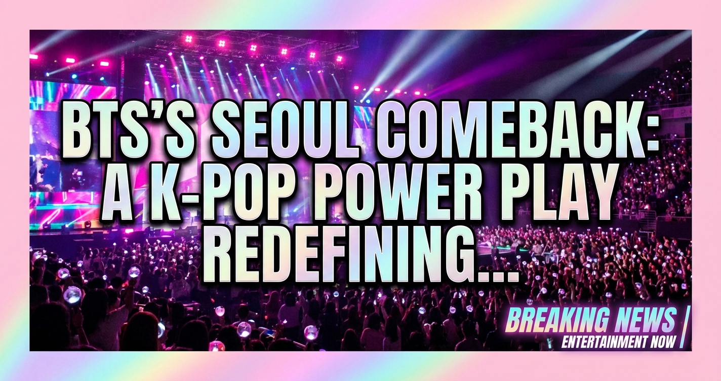 Bts's seoul comeback: a k-pop power play redefining global stardom 1 Bts's seoul comeback: a k-pop power play redefining global stardom