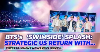 Bts's 'swimside' splash: strategic us return with spotify