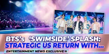 Bts's 'swimside' splash: strategic us return with spotify